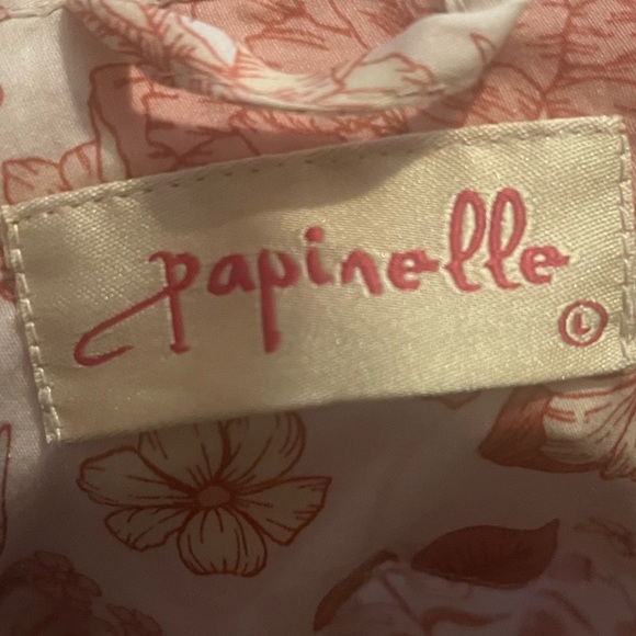 Papinelle Floral Print Robe with Belt - Picture 2 of 4